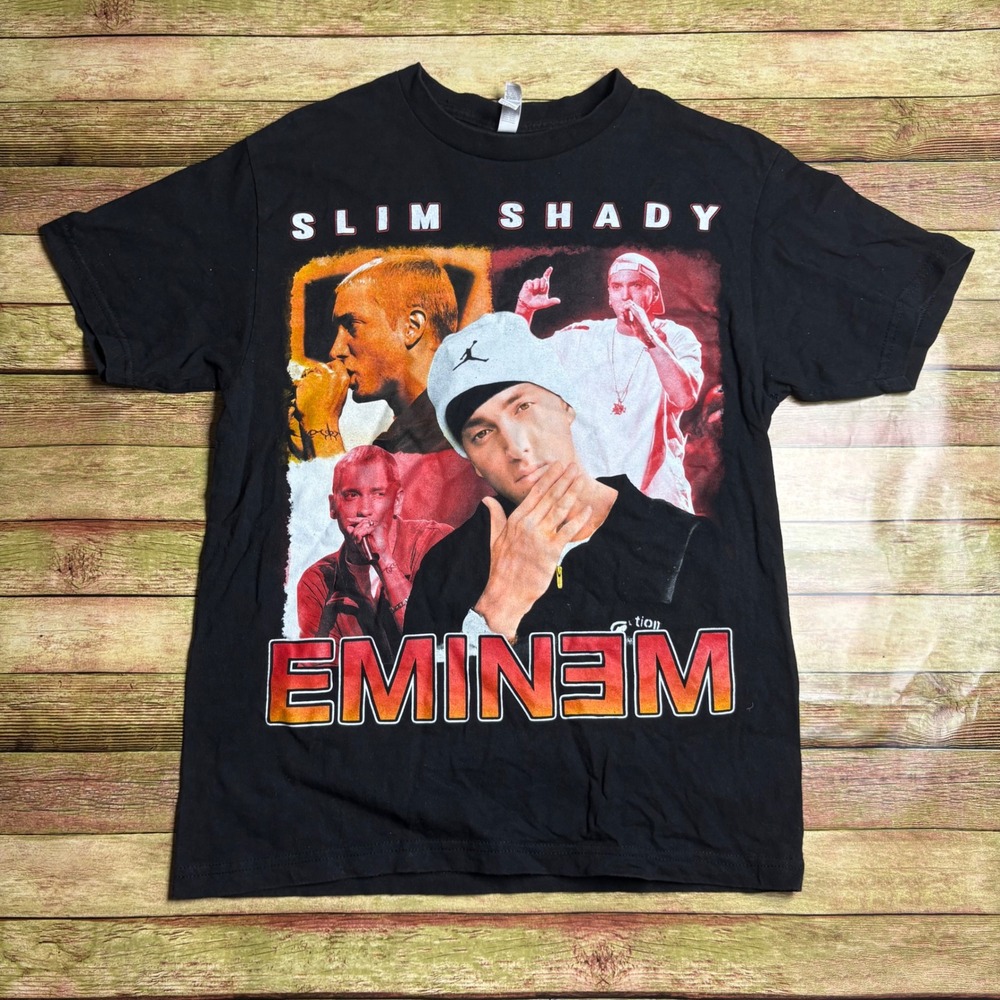 Eminem Slim Shady Bold Graphic T-Shirt